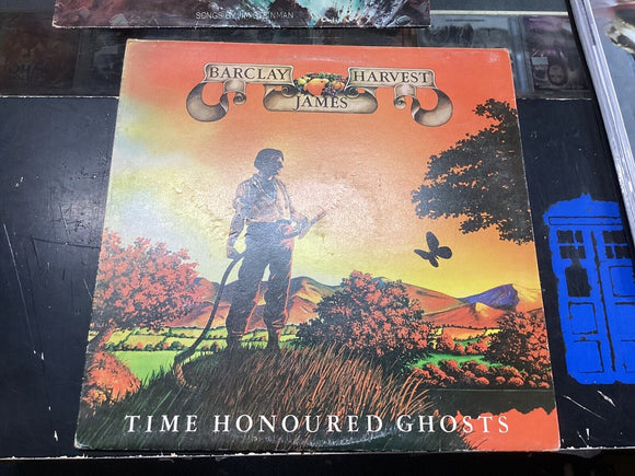 BARCLAY JAMES HARVEST - TIME HONOURED GHOSTS LP VINYL UK Original Album SIGNED