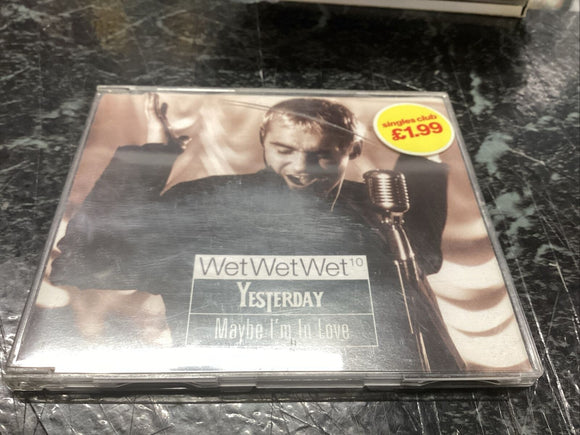 Wet Wet Wet - Yesterday / Maybe I'm In Love (CD) Single
