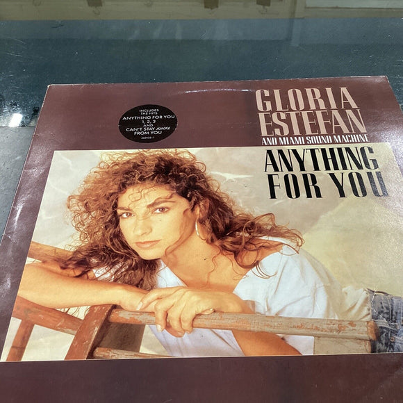 Gloria Estefan and the Miami Sound Machine - Anything For You (LP) With Lyric Sheet