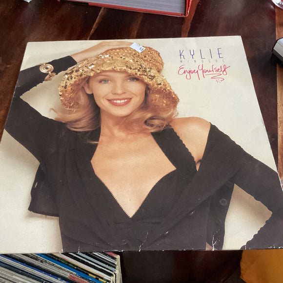 Kylie Minogue - Enjoy Yourself - Used Vinyl Record = HF9 Inner Picture Sleeve