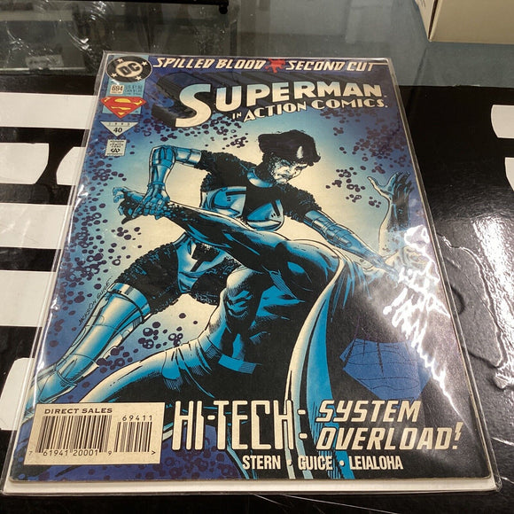 Superman Dc Comics Superman in Action Comics #694 (1993 #40) Bagged and Boarded