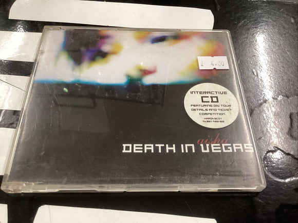 DEATH IN VEGAS -Aisha CD1- Enhanced CD Single Iggy Pop