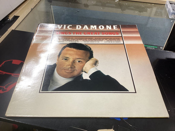 Vic Damone Sings The Great Songs Vinyl LP 1983 CBS ‎– CBS 32261