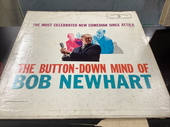 BOB NEWHART~THE BUTTON-DOWN MIND OF BOB NEWHART~US 6-TRACK MONO VINYL LP REISSUE