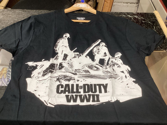 Official Call of duty wwii t shirt size large