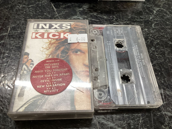 INXS KICK cassette Tape