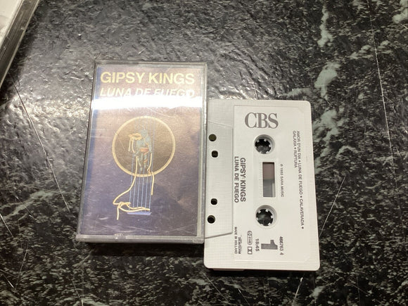 Gipsy Kings - Luna De Fuego  - Audio Cassette Album - Columbia Records  1983