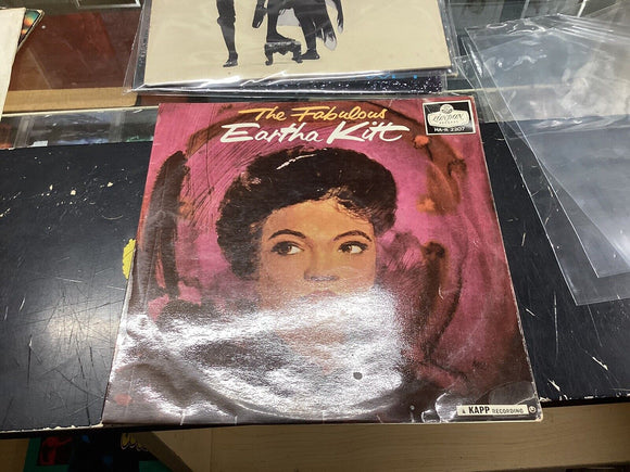 The Fabulous Eartha Kitt LP Record 12