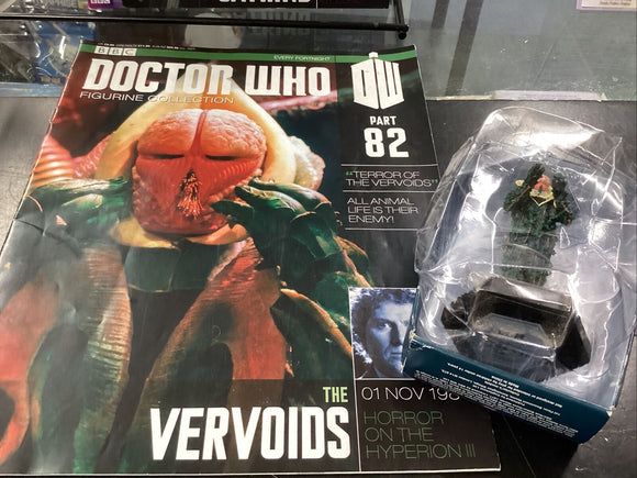 THE VERVOIDS #82  Eaglemoss BBC Doctor Who Figurine Collection 2016 6th Doctor