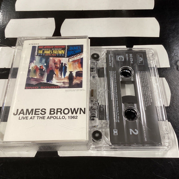 JAMES BROWN Live at the Apollo 1962 Cassette R&B James Brown & His Famous Flames