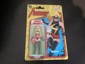 Marvel Legends The Avengers Retro 3.75" Figure Carol Danvers Cptn Marvel Kenner
