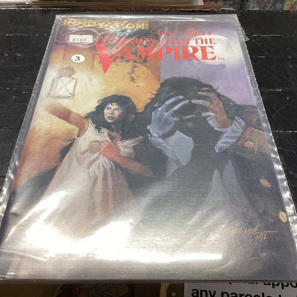 Anne Rice's INTERVIEW WITH THE VAMPIRE  #3, Innovation Comic Vintage VG+