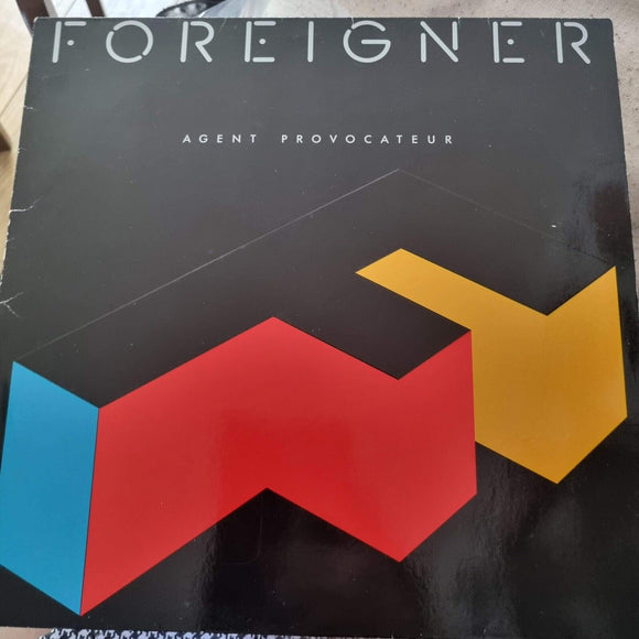 Foreigner ‎– Agent Provacateur LP 1984 Atlantic 81999-1-E Classic Rock VG vg+
