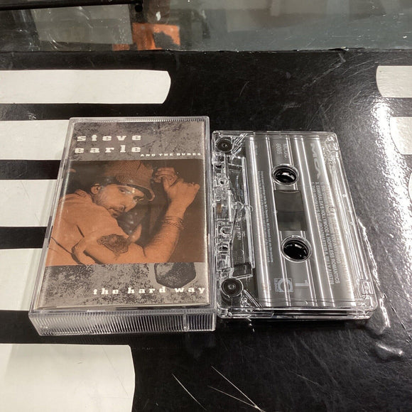 Steve Earle and the Dukes Hard Way cassette UK MCA 1990 MCGC6095