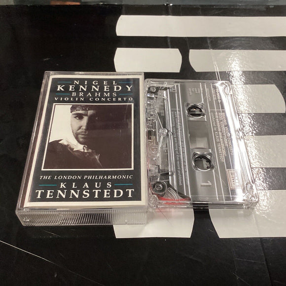 Nigel Kennedy : Brahms Violin Concerto : Vintage Tape Cassette Album From 1991