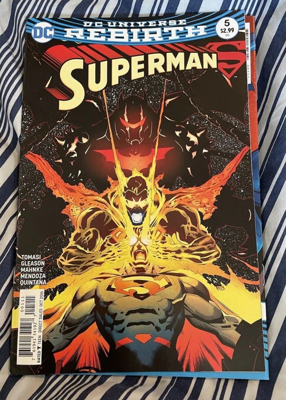 DC COMICS SUPERMAN VOL. 4 REBIRTH #5 OCTOBER 2016 FREE P&P SAME DAY DISPATCH