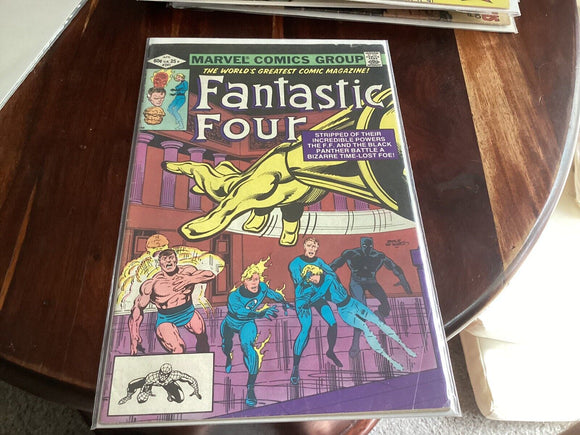 Fantastic Four #241 (1982) Black Panther Appearance
