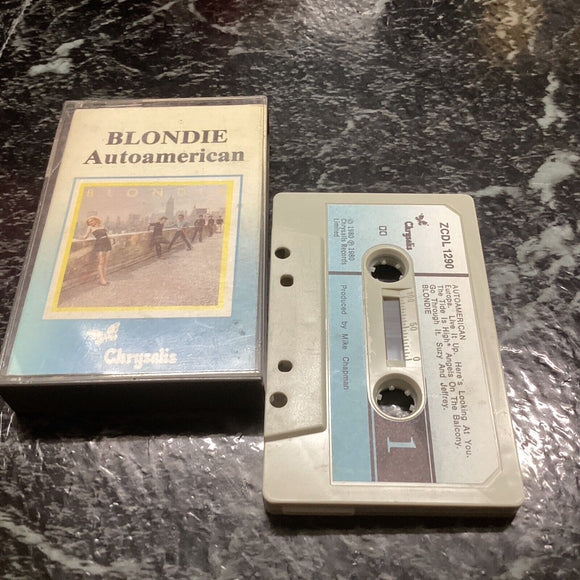 Blondie Autoamerican Cassette Tape 1980 Debbie Harry