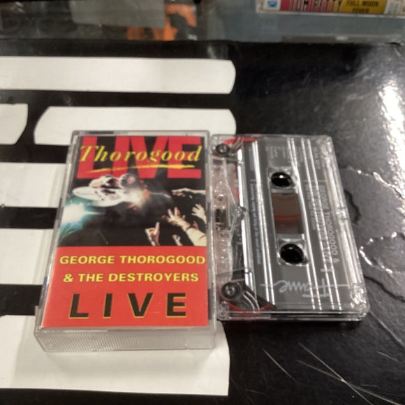 George Thorogood & The Destroyers – Live Cassette Tape Album TC-FA 3211
