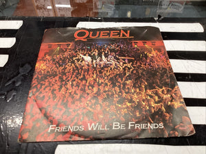 QUEEN " FRIENDS WILL BE FRIENDS " EX+ COND. IN Or. PIC SL.