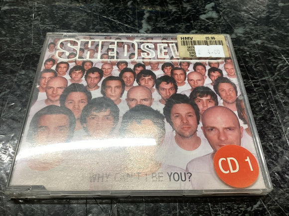 Shed Seven; Why Can't I Be You (CD1) - RARE CD Single Released as a Ltd Edition.