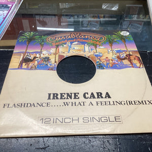 VINYL 12" SINGLE - Irene Cara - Flashdance - CANX 1016
