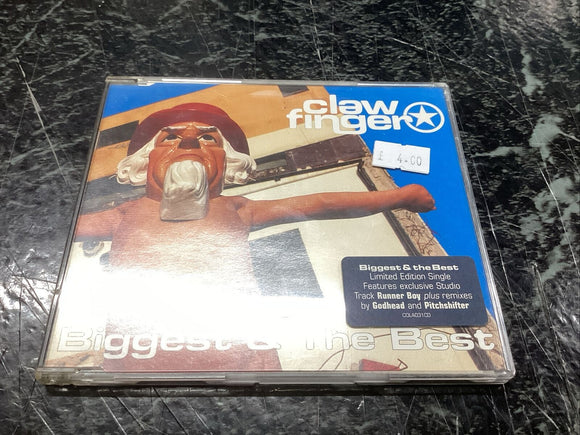Clawfinger ;Biggest & The Best - 1997 UK CD Single