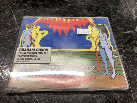 GRAHAM COXON -You & I- 2 track CD Single Blur