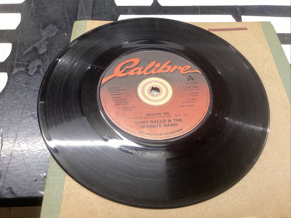 TONY RALLO & THE MIDNITE BAND-Holdin On-1979-7”single-CAB501