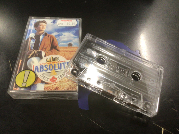 kd Lang Absolute Torch and Twang Preowned cassette album