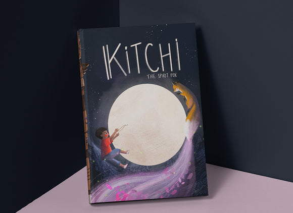 Kitchi the spirit fox hardback children’s book