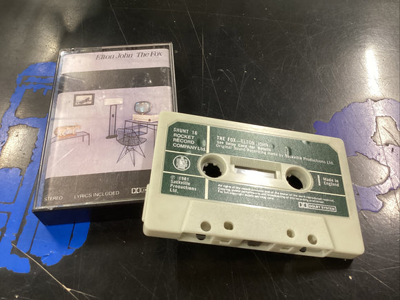 ELTON JOHN - The Fox (UK) / Cassette Tape Album /2797