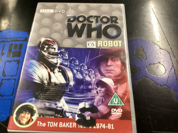 Doctor Who: Robot (DVD) Tom Baker, Elisabeth Sladen (BBC)