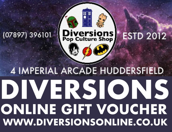 Diversions Gift vouchers from just £5