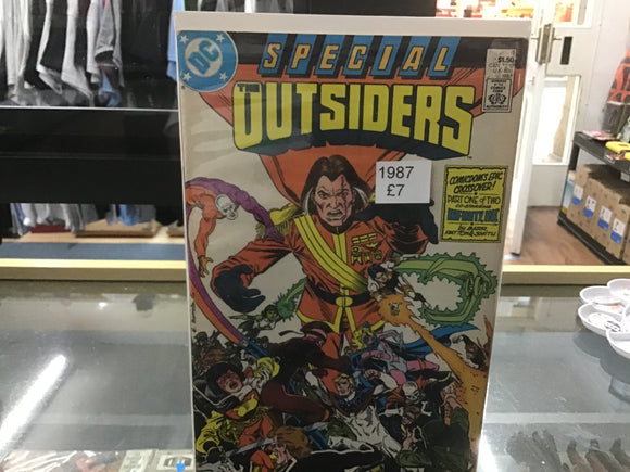 The Outsiders 1987 DC comic